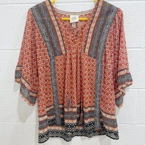Knox Rose Bohemian Top